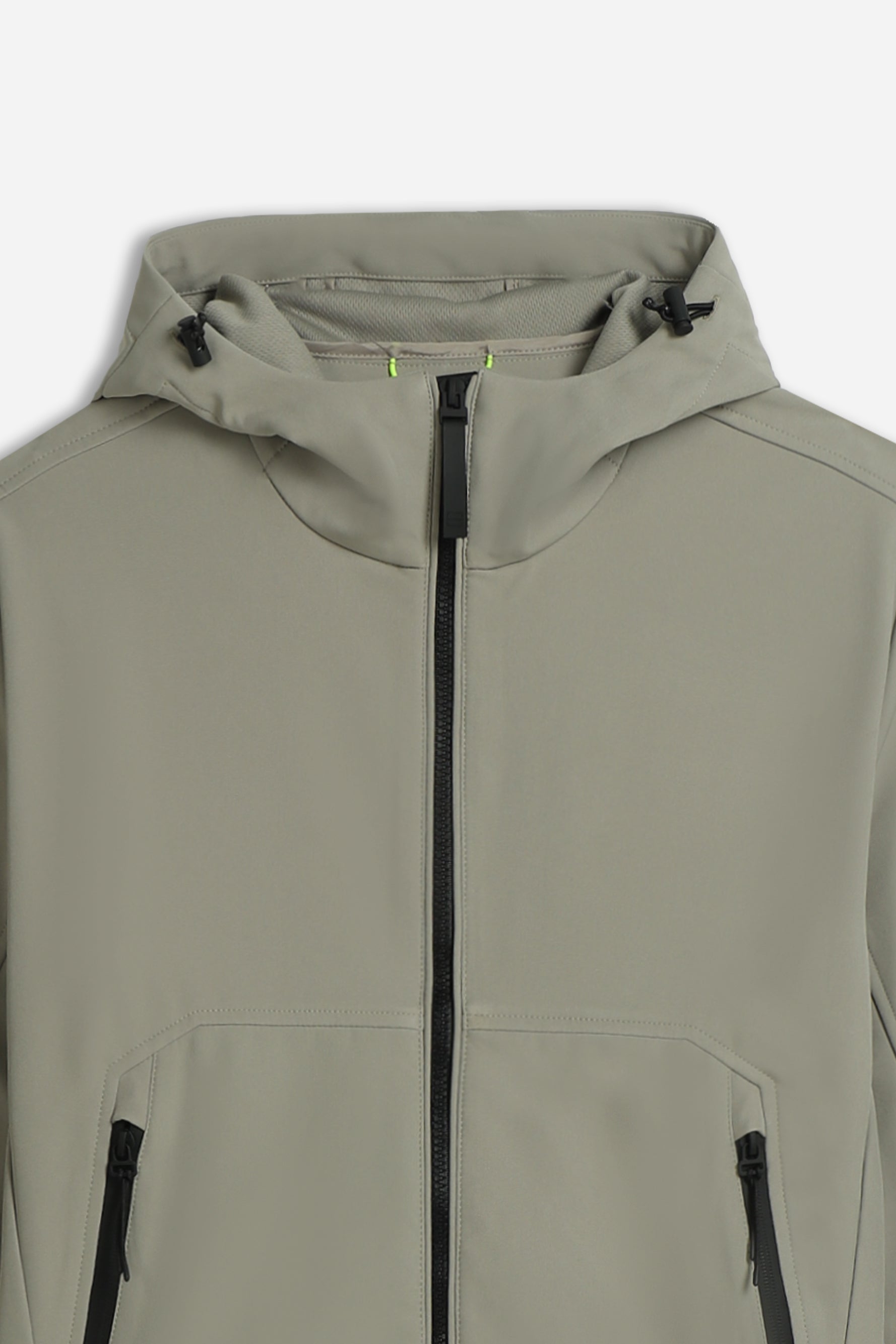 GIUBBOTTO IN SOFTSHELL VERDE MILITARE - Sonnybono