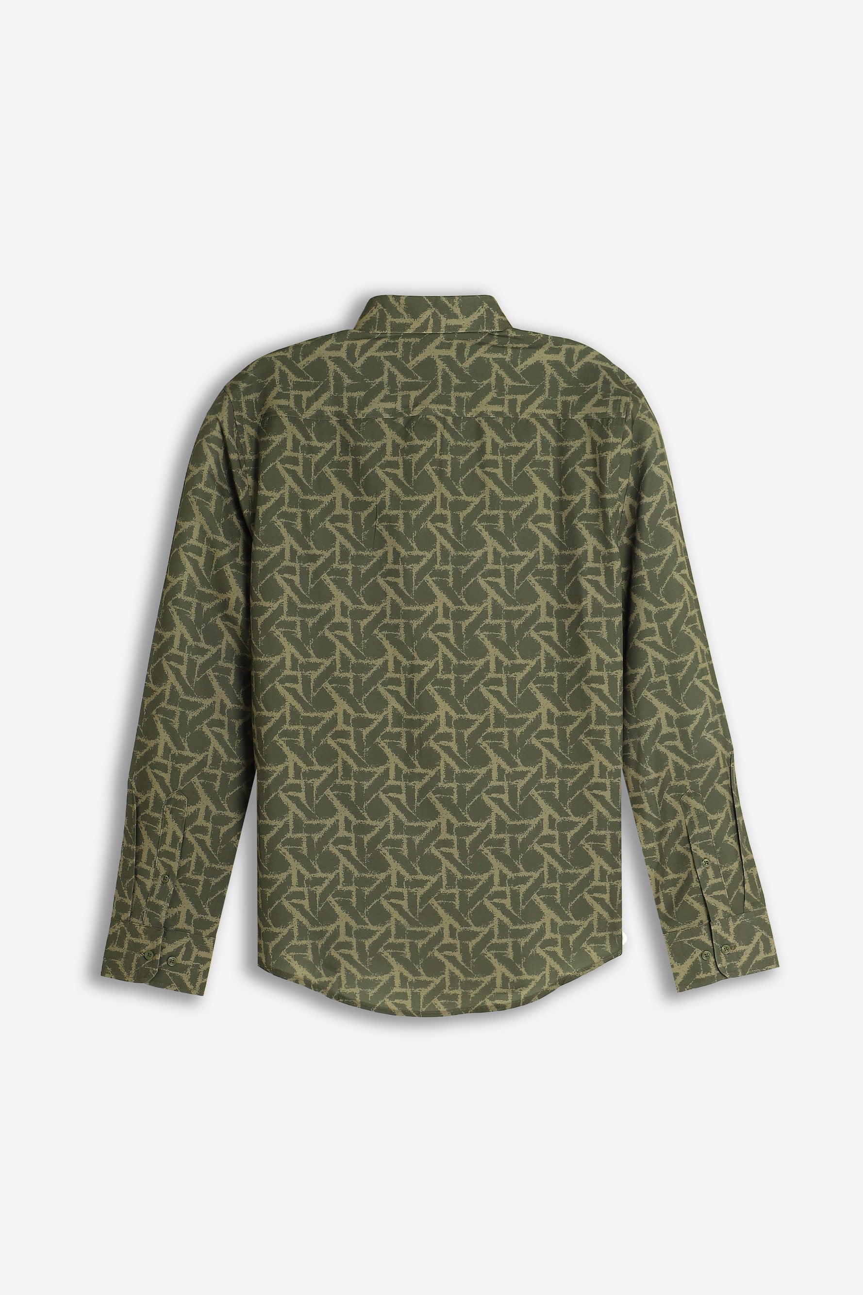 CAMICIA STRETCH FANTASIA F V.MILITARE