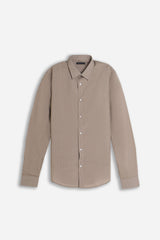 CAMICIA CON STAMPA MICROFANTASIA F TORTORA