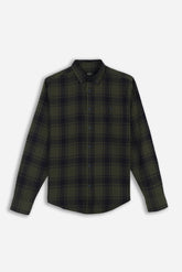 CAMICIA A QUADRI FLANELLA V.MILITARE