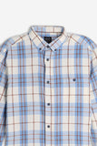 CAMICIA CON QUADRI FLANELLA F PANNA