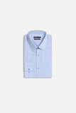 CAMICIA BASIC STRETCH CELESTE