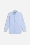 CAMICIA BASIC STRETCH CELESTE