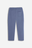 PANTALONE JOGGER IN FELPA OVER FIT POLVERE