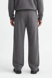 PANTALONE JOGGER IN FELPA OVER FIT ANTRACITE