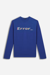 T-SHIRT GIROCOLLO STAMPATA MANICA LUNGA BLUETTE