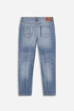 DENIM SLIM CROPPED DENIM - Sonnybono
