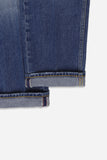 DENIM SLIM CROPPED INDACO - Sonnybono
