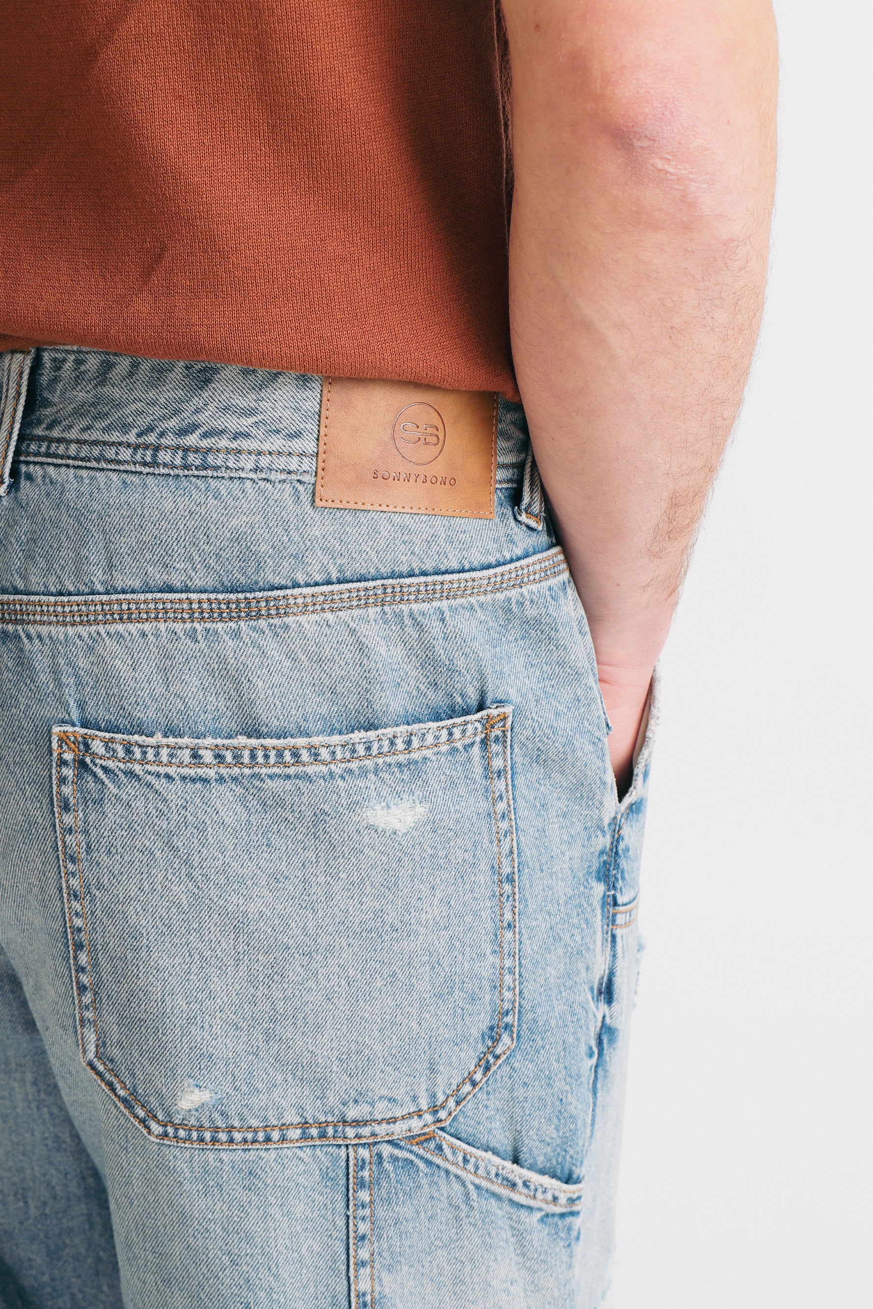 JEANS WORKER DENIM - Sonnybono