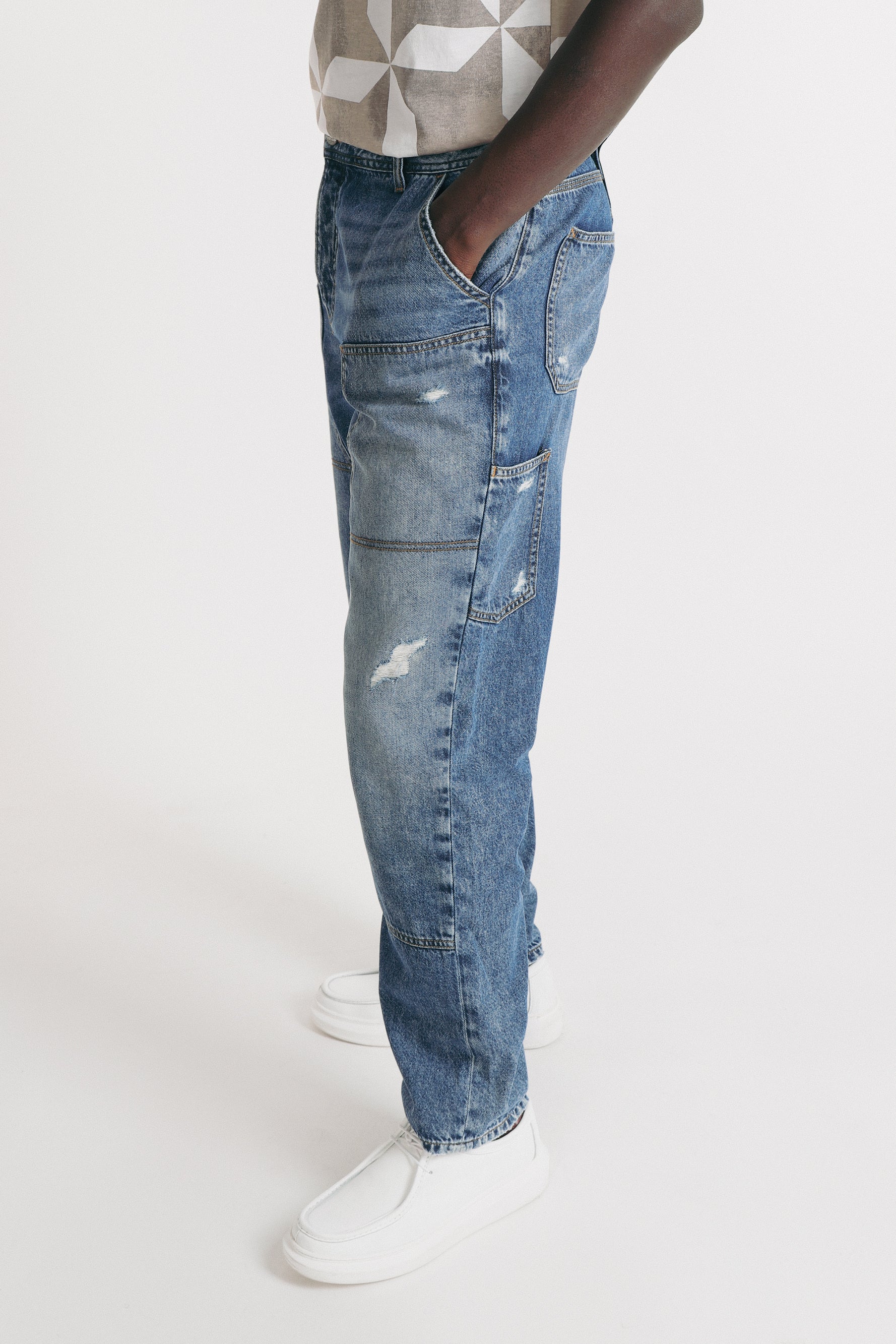 JEANS WORKER INDACO - Sonnybono