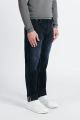 DENIM LOOSE FIT BLUBLACK