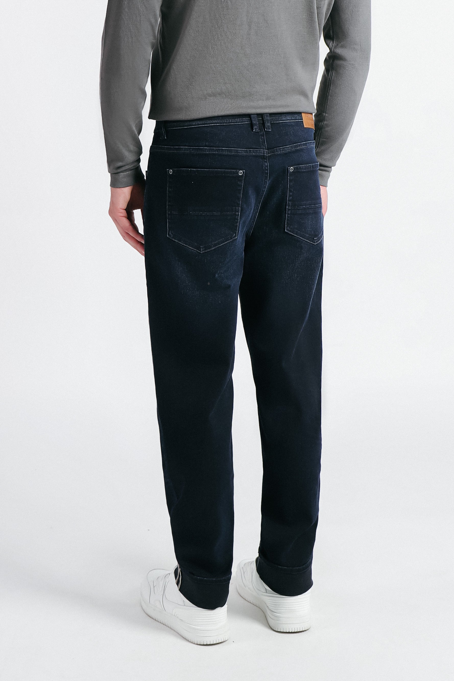 DENIM LOOSE FIT BLUBLACK - Sonnybono