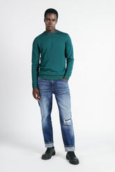 DENIM LOOSE FIT INDACO