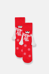 CALZINI NATALIZI ROSSO