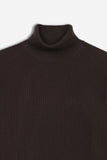 MAGLIA DOLCEVITA LAVORATA MORO