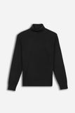 MAGLIA DOLCEVITA LAVORATA NERO