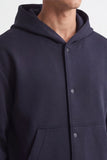GIUBBOTTO COLLEGE CON CAPPUCCIO BLEU