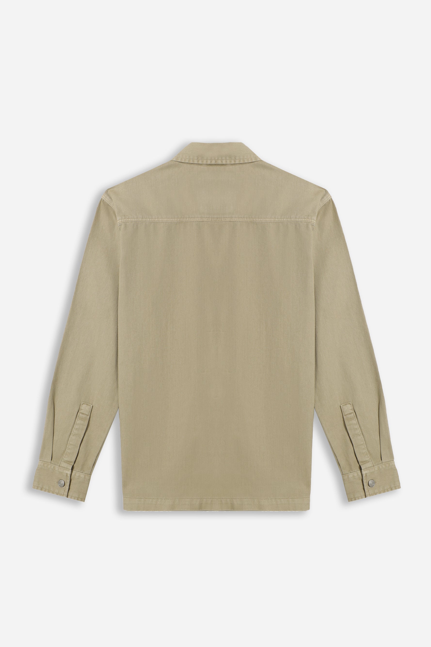 OVERSHIRT IN COTONE BEIGE - Sonnybono