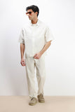 PANTALONE CHINO DOPPIA PENCE GESSO