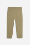 PANTALONE CHINO DOPPIA PENCE KAKI