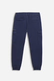 PANTALONE CARGO BASIC INDACO - Sonnybono