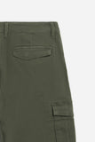 PANTALONE CARGO BASIC VERDE MILITARE - Sonnybono