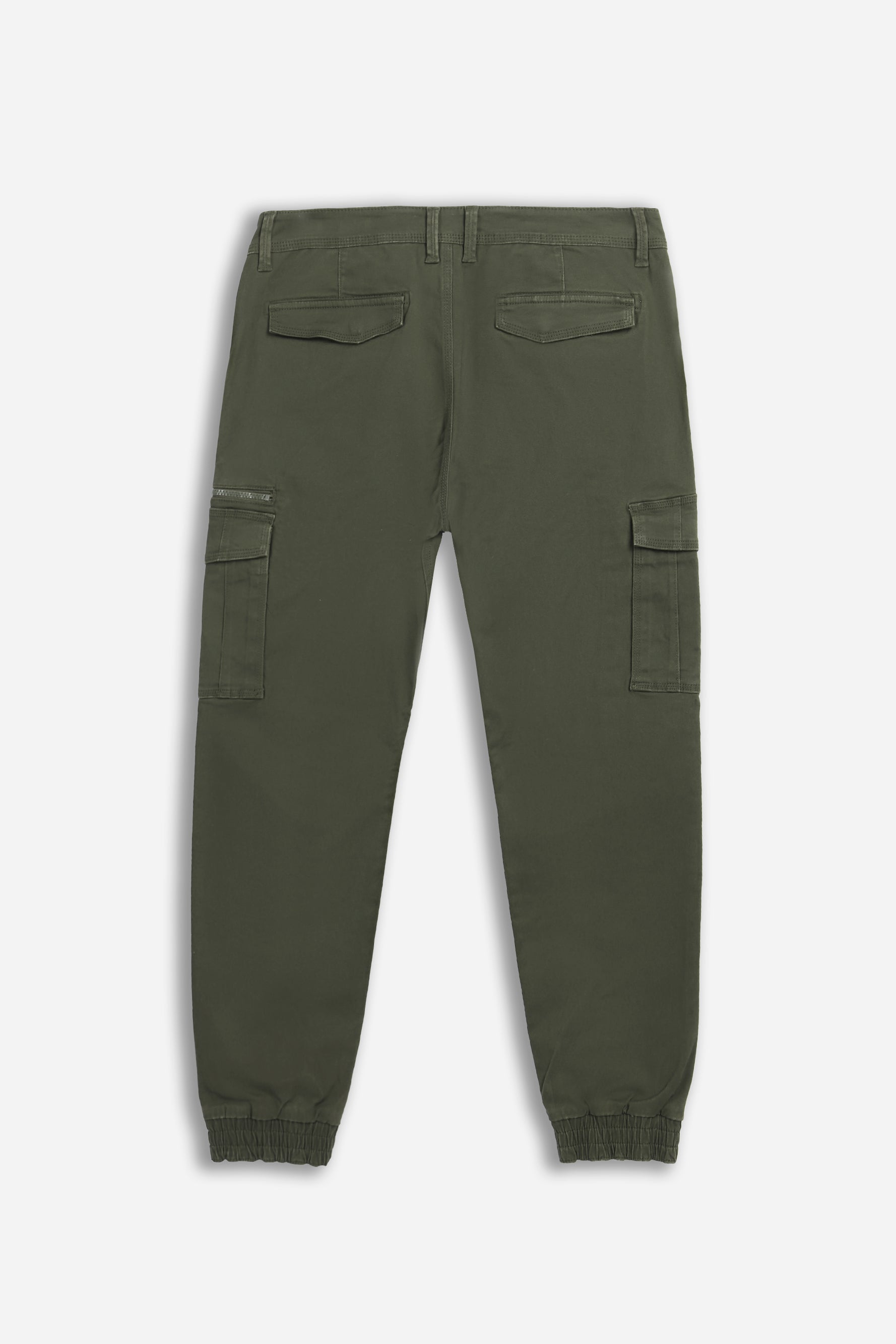 PANTALONE CARGO BASIC VERDE MILITARE - Sonnybono