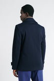 CAPPOTTO DOPPIO PETTO BLEU - Sonnybono