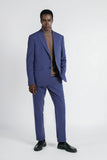 PANTALONE DA ABITO A QUADRI BLUETTE - Sonnybono