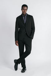 PANTALONE DA ABITO PUNTO MILANO NERO