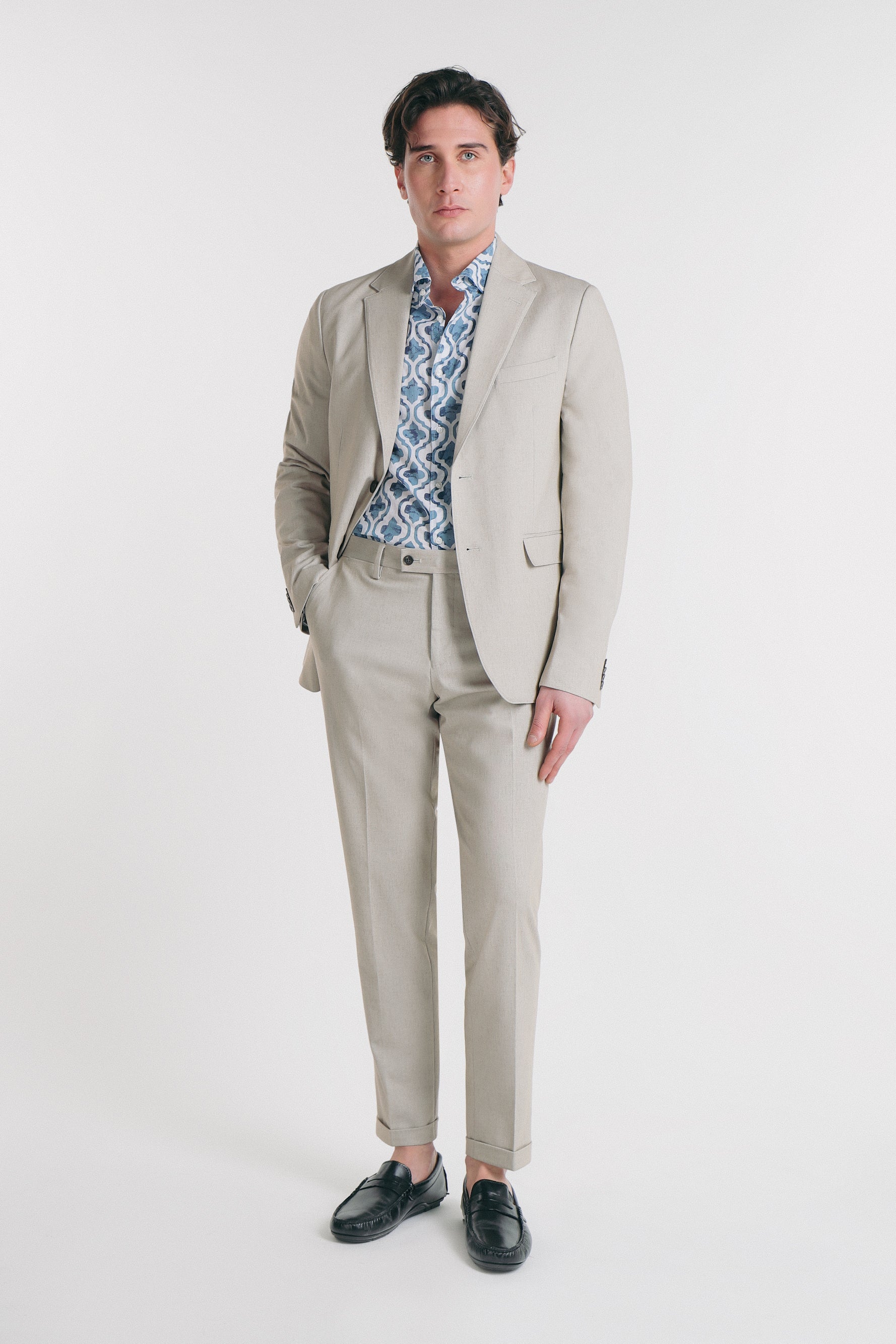 Abito Grigio Sonny Bono Vestito Uomo Vestiti Sonny Bono In Cotone