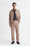 PANTALONI CLASSICI CON PIEGA CENTRALE MEDIUM BEIGE