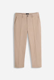 PANTALONI CLASSICI CON PIEGA CENTRALE MEDIUM BEIGE