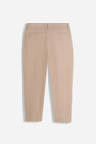 PANTALONI CLASSICI CON PIEGA CENTRALE MEDIUM BEIGE