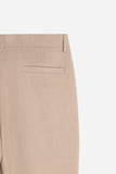 PANTALONI CLASSICI CON PIEGA CENTRALE MEDIUM BEIGE