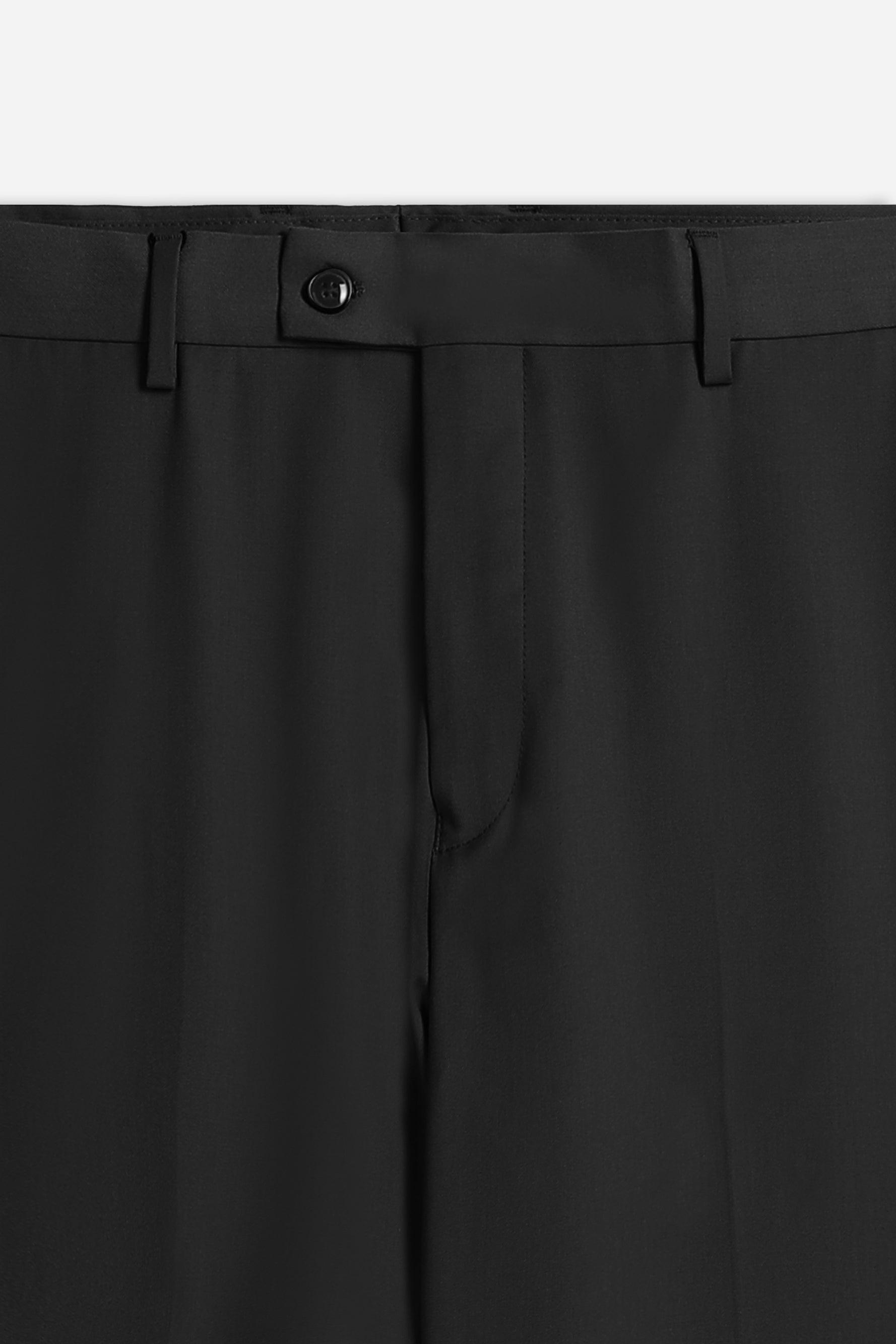 PANTALONI CLASSICI SENZA RISVOLTO NERO - Sonnybono