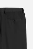 PANTALONI CLASSICI SENZA RISVOLTO NERO - Sonnybono