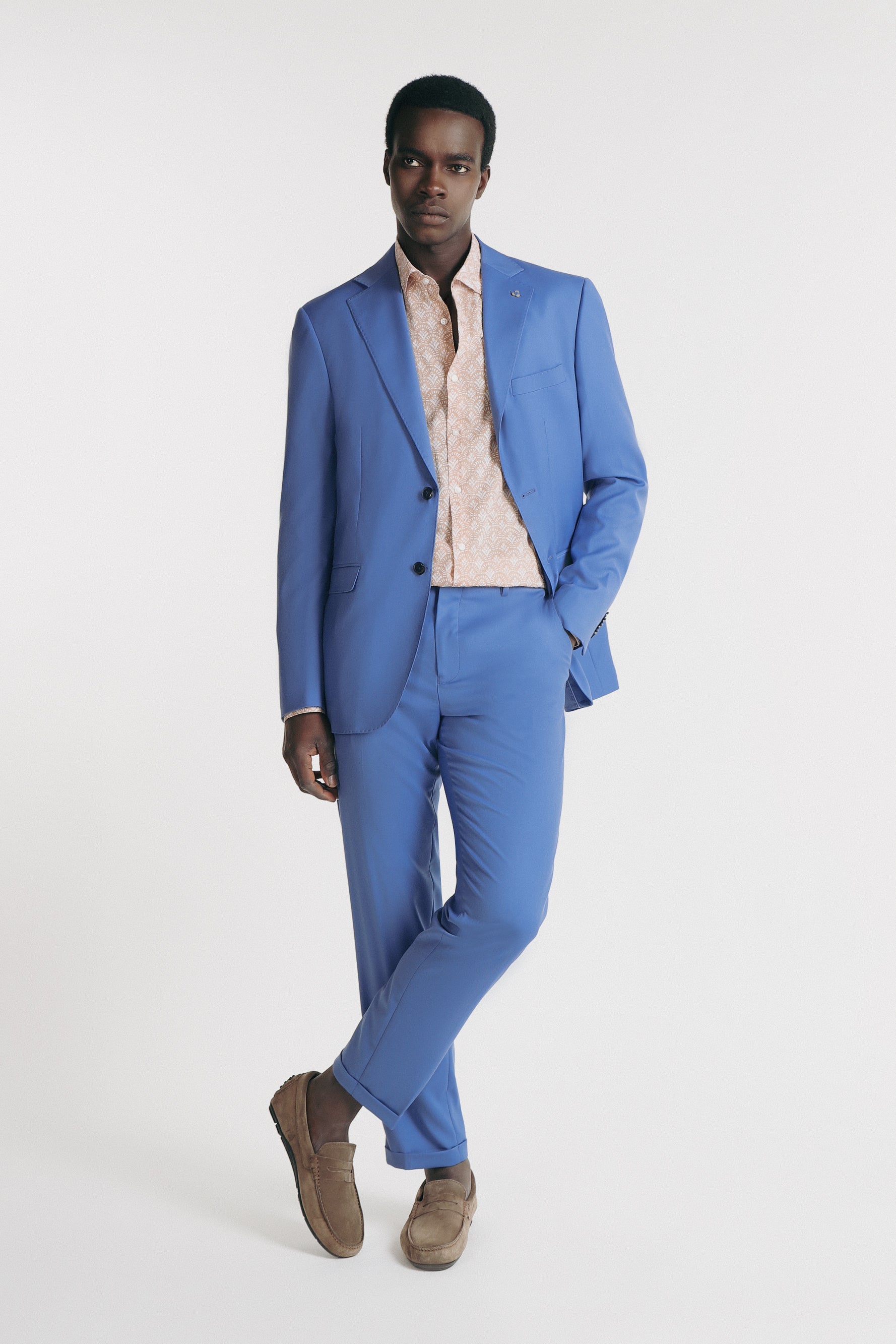 Elegante Sonny Bono Vestito Uomo Abito Gessato Uomo SonnY Bono