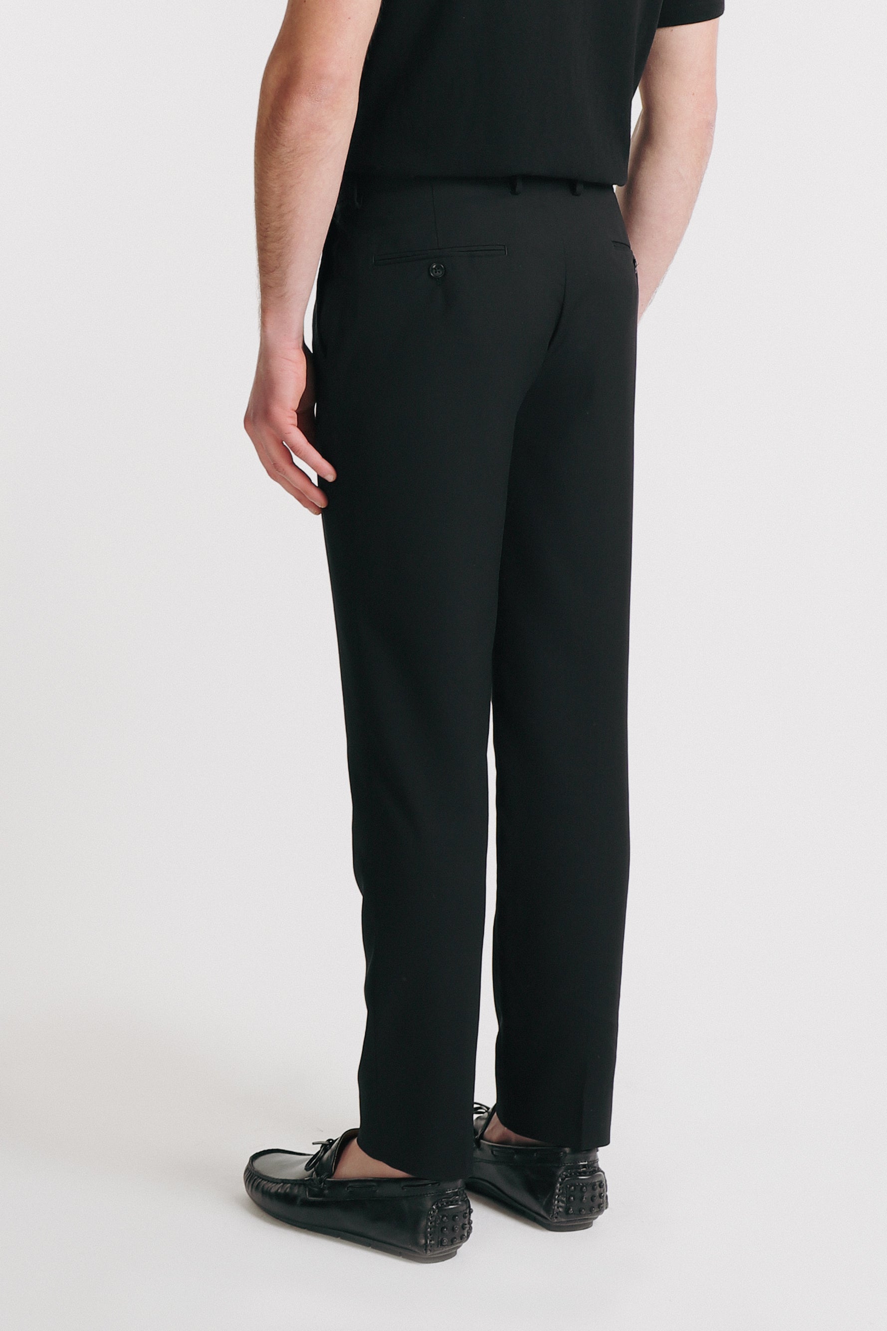 PANTALONI DA ABITO SLIM FIT NERO - Sonnybono