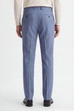 Pantalone da abito uomo color polvere vista posteriore