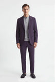 Pantalone da abito uomo vinaccia Sonny Bono, vista frontale