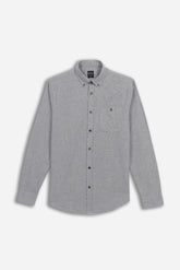 CAMICIA FANTASIA QUADRI FLANELLA GRIGIO