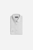 CAMICIA BASIC STRETCH GRIGIO CHIARO