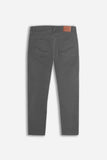 PANTALONE 5 TASCHE BASIC IN GAMBARDINA ANTRACITE