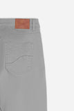 PANTALONE 5 TASCHE BASIC IN GAMBARDINA GRIGIO MEDIO