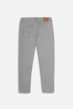 PANTALONE 5 TASCHE BASIC IN GAMBARDINA GRIGIO MEDIO