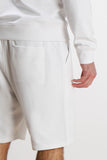 BERMUDA IN FELPA BASIC BIANCO