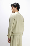 FELPA GIROCOLLO BASIC KAKI