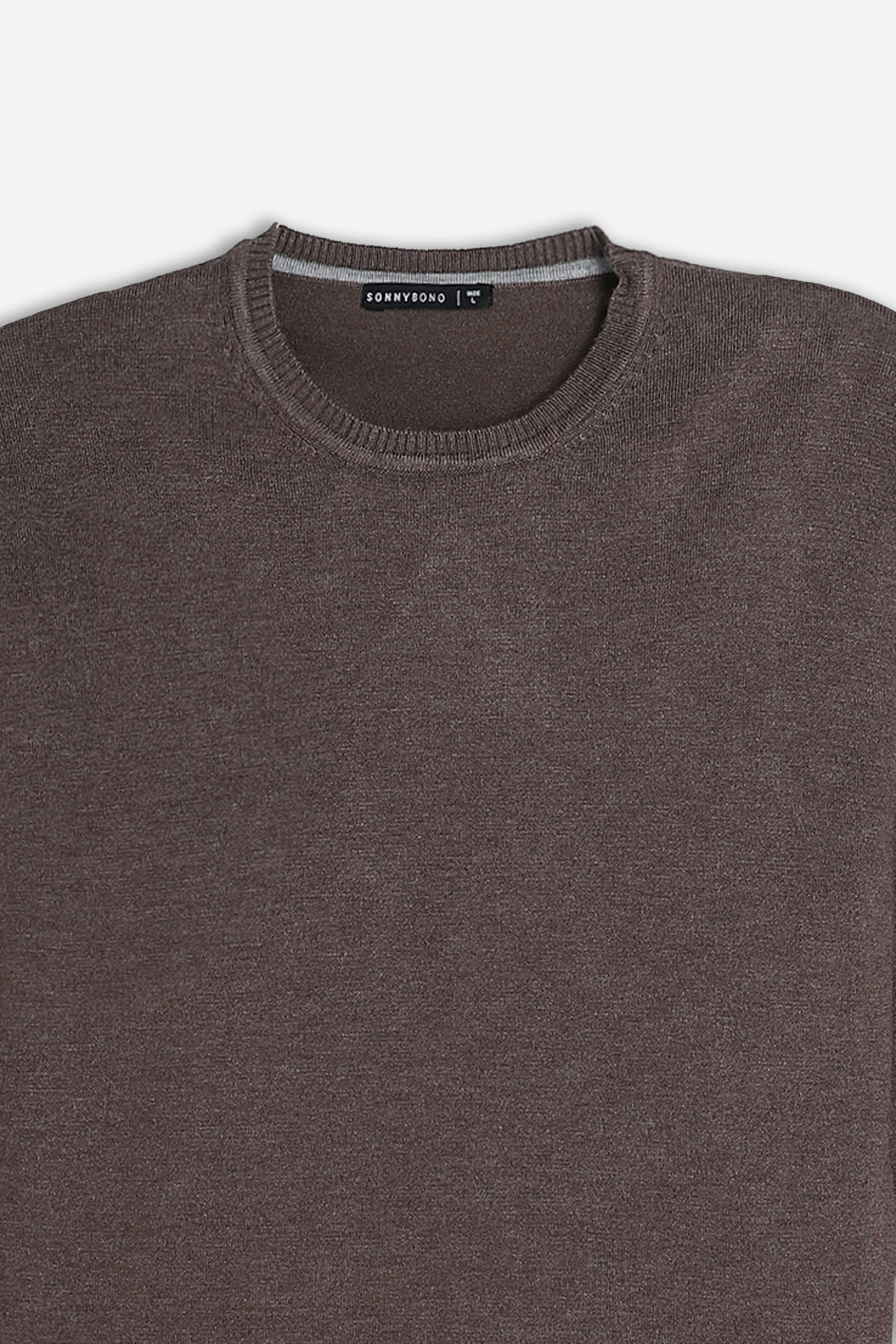 MAGLIA GIROCOLLO BASIC M TORTORA