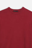 MAGLIA GIROCOLLO CASHMERE LIKE RUBINO - Sonnybono